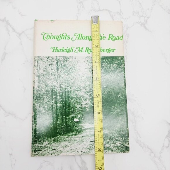 Thoughts Along the Road Harleigh Rosenberger Hardcover DJ 1st Edition 1966 - Picture 6 of 6